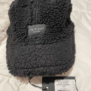 Rag and Bone Sherpa baseball hat. NWT